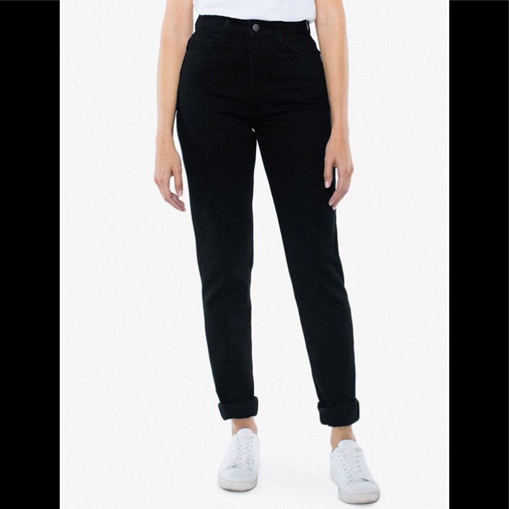 American Apparel High Waist Jeans Size 25